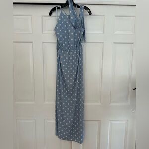 Blue Polka Dot Dress